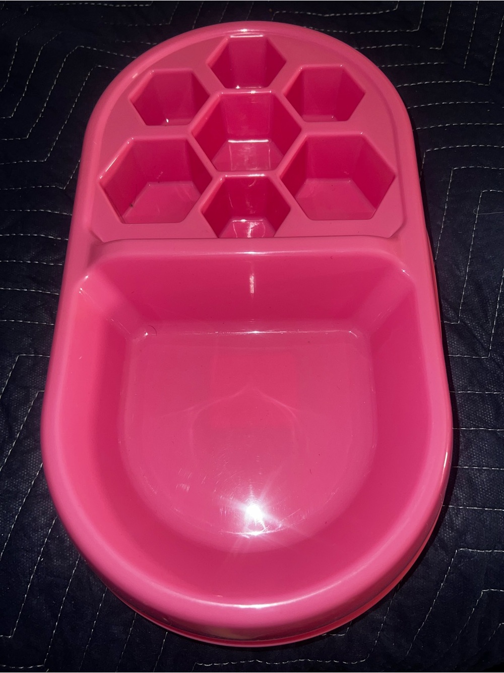 Top Paw Pink Slow Feeder Dog Bowl Brand New